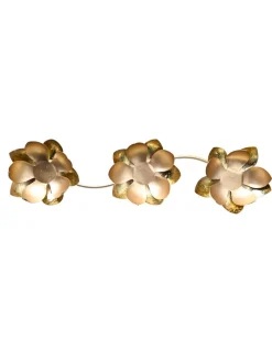 3 Lotus Mercury Votive Candle Holder for Table