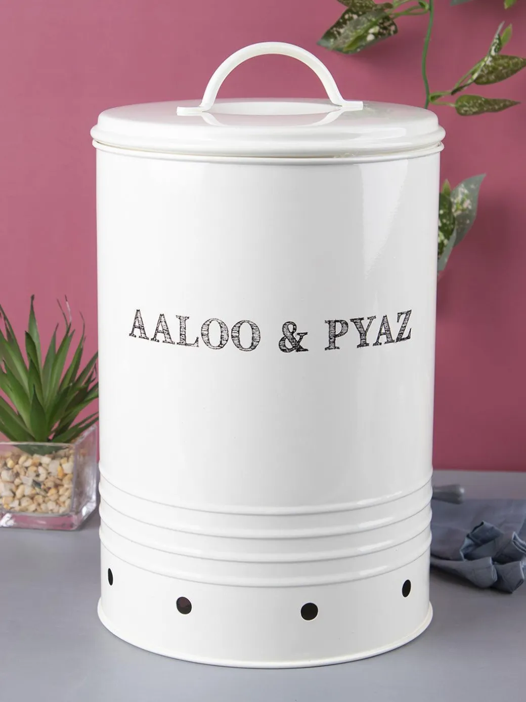 Aaloo & Pyaj Storage Jar