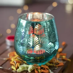 Aqua Blue T-Lite Holders