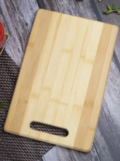 Bamboo, Chopping Board, Plain, Wooden : Finish, Multicolor