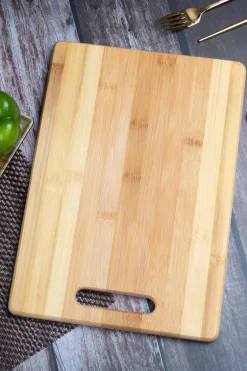 Bamboo, Chopping Board, Plain, Wooden : Finish, Multicolor