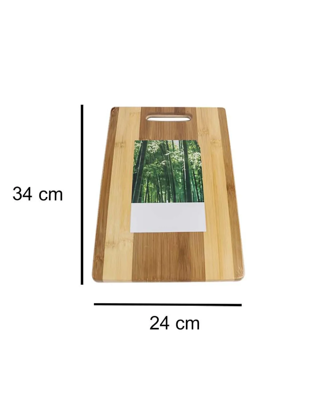 Bamboo, Chopping Board, Plain, Wooden : Finish, Multicolor
