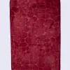 Bathroom Mat, Red, Polyester