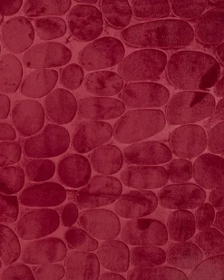 Bathroom Mat, Red, Polyester