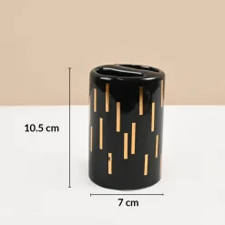Bathroom Set Of 4 (Black)