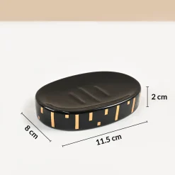 Bathroom Set Of 4 (Black)