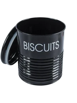 Biscuits Jar with Lid - (Black, 1700mL)