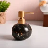 Black Ceramic Soap Dispenser