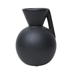 Black Decorative Vase