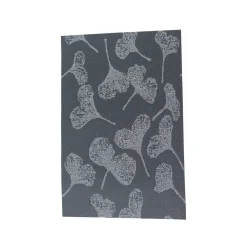 Black Floral Pattern - Placemat Mat Set Of 4