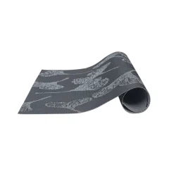 Black Floral Pattern - Placemat Mat Set Of 4