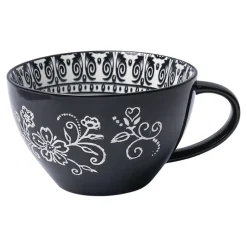 Blue Geometry 480ml Cup