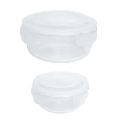 Borosilicate Food Containers (Pack of 2 - 400ml & 620ml)