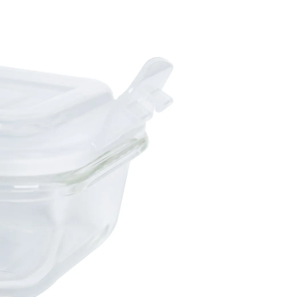 Borosilicate Food Containers (Pack of 3 - 370ml, 640ml & 1040ml)