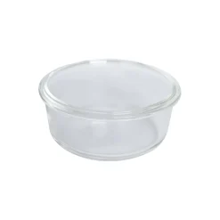 Borosilicate Food Containers (Pack of 2 - 410ml & 570ml) Blue Lid