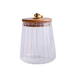 Borosilicate Glass Jar - 500Ml, Glass Texture