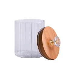 Borosilicate Glass Jar - 450Ml, Glass Texture