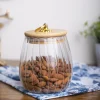 Borosilicate Glass Storage Jar - 650Ml, Glass Texture