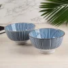 Bowls, for Serving, Blue, Ceramic, Set of 2, 300 mL