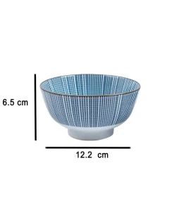 Bowls, for Serving, Blue, Ceramic, Set of 2, 300 mL