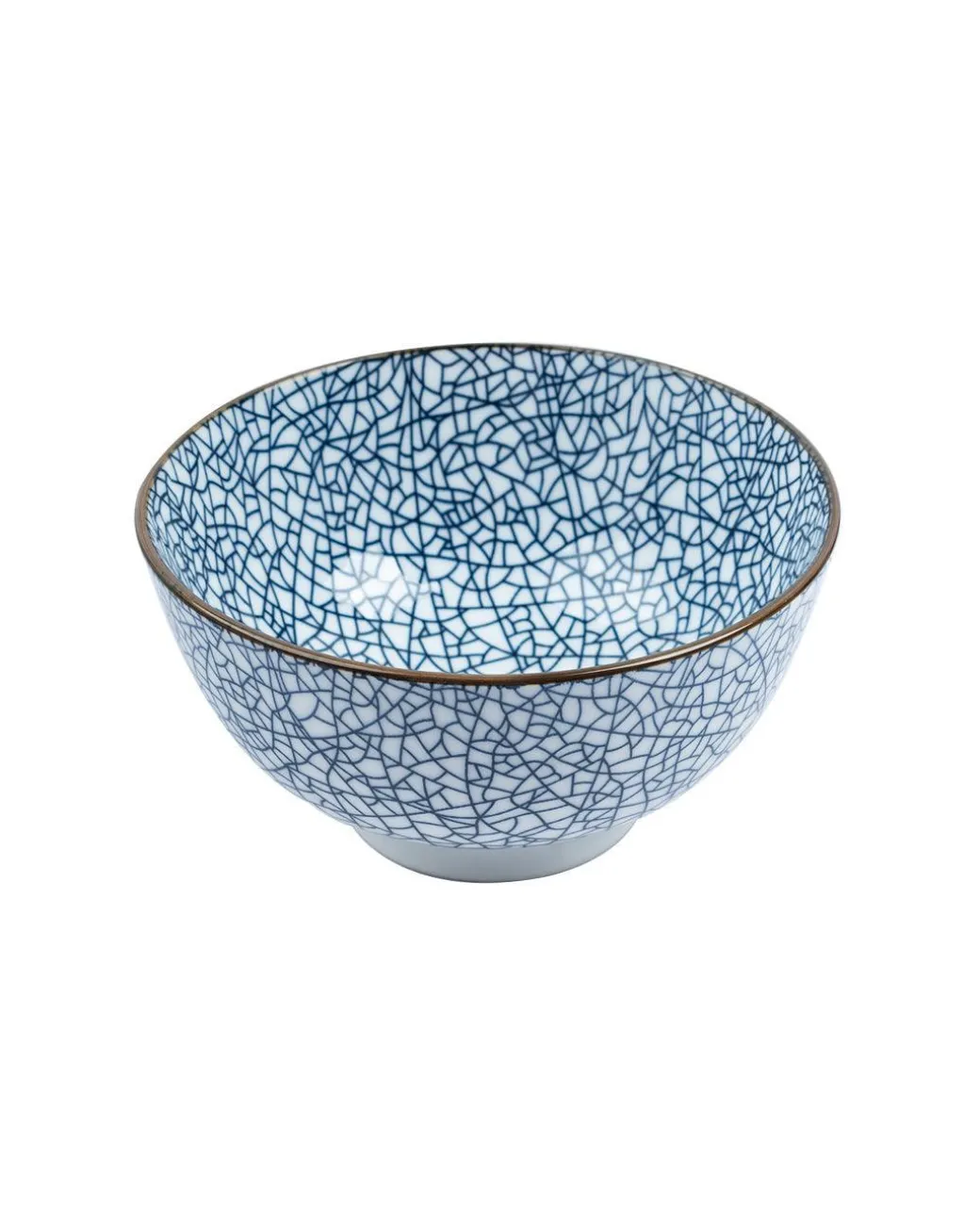 Bowls, Glossy Finish, Royal Blue, Ceramic, Set of 2, 300 mL