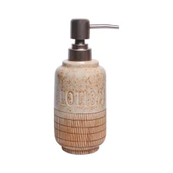 Ceramic Bathroom Set Of 4 - Stone Finish, Matte