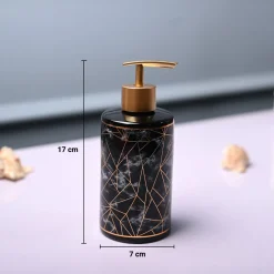 Ceramic Black Bathoom Set Of 4