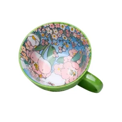 Ceramic Coffee & Tea Cup - 400mL & Green