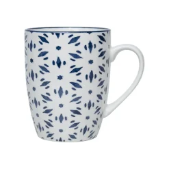 Ceramic Coffee Mug - 380Ml, Dot Repeat