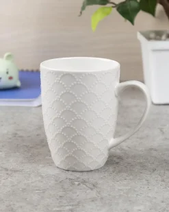 Ceramic Coffee Mug 330 mL(Cream)
