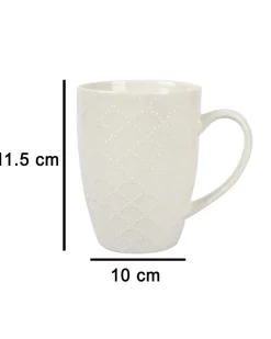 Ceramic Coffee Mug 330 mL(Cream)