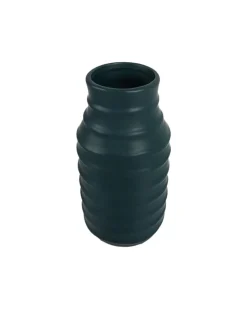 Ceramic, Vase, Engraved, Glossy : Finish, Multicolor