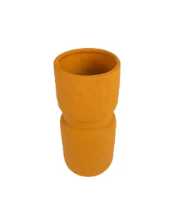Ceramic, Vase, Engraved, Matt : Finish, Multicolor