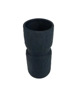 Ceramic, Vase, Engraved, Matt : Finish, Multicolor