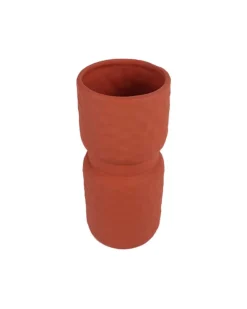 Ceramic, Vase, Engraved, Matt : Finish, Multicolor