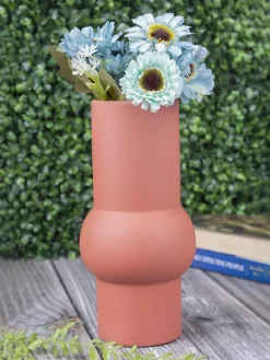 Ceramic, Vase, Solid, Matt : Finish, Multicolor