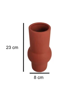 Ceramic, Vase, Solid, Matt : Finish, Multicolor