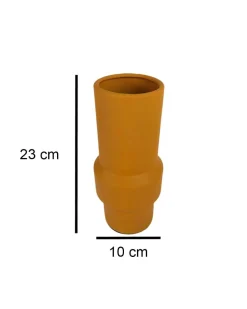 Ceramic, Vase, Solid, Matt : Finish, Multicolor