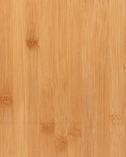 Chopping Board, with Metal Handle, Natural Wood Colour, Bamboo