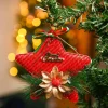 Christmas Decoration Star (Red & Set Of 2)