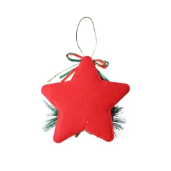 Christmas Decoration Star (Red & Set Of 2)