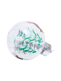 Christmas Hanging Balls Set Of 2 Pcs (Assorted)