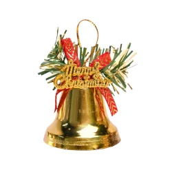 Christmas Jingle Bells (Golden, Set Of 4)