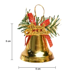 Christmas Jingle Bells (Golden, Set Of 4)