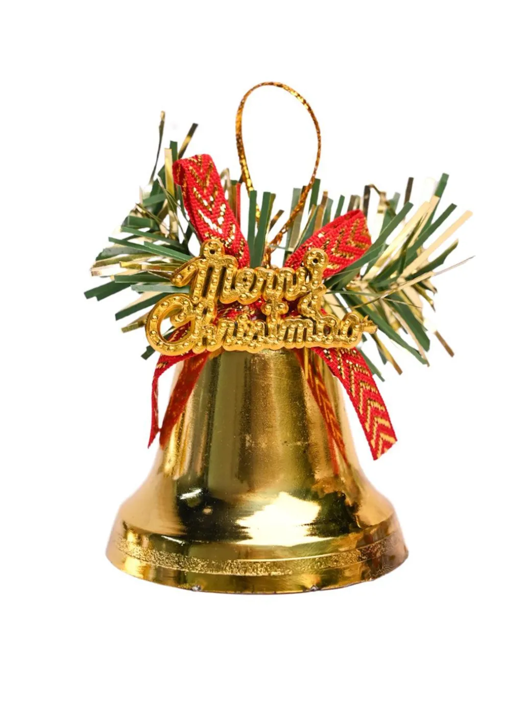 Christmas Jingle Bells (Golden, Set Of 4)