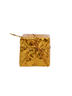 Christmas Tree Hanging Ball (Gold, Set Of 20 Pcs)