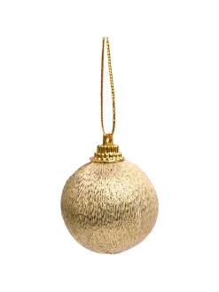 Christmas Tree Hanging Ball (Gold, Set Of 20 Pcs)