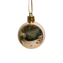 Christmas Tree Hanging Ball (Gold, Set Of 20 Pcs)