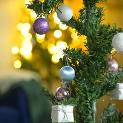 Christmas Tree Hanging (Baubles (Golden, Set Of 20 Pcs)