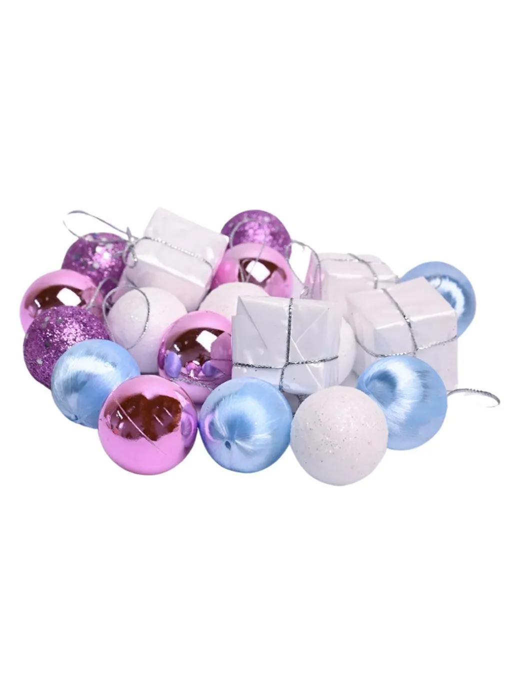 Christmas Tree Hanging (Baubles (Golden, Set Of 20 Pcs)